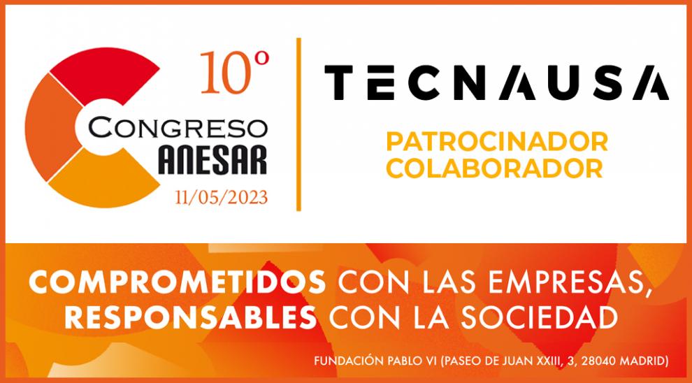 TECNAUSA patrocina el X Congreso ANESAR coincidiendo con la homologación en Madrid de los métodos de pago sin efectivo TITEC