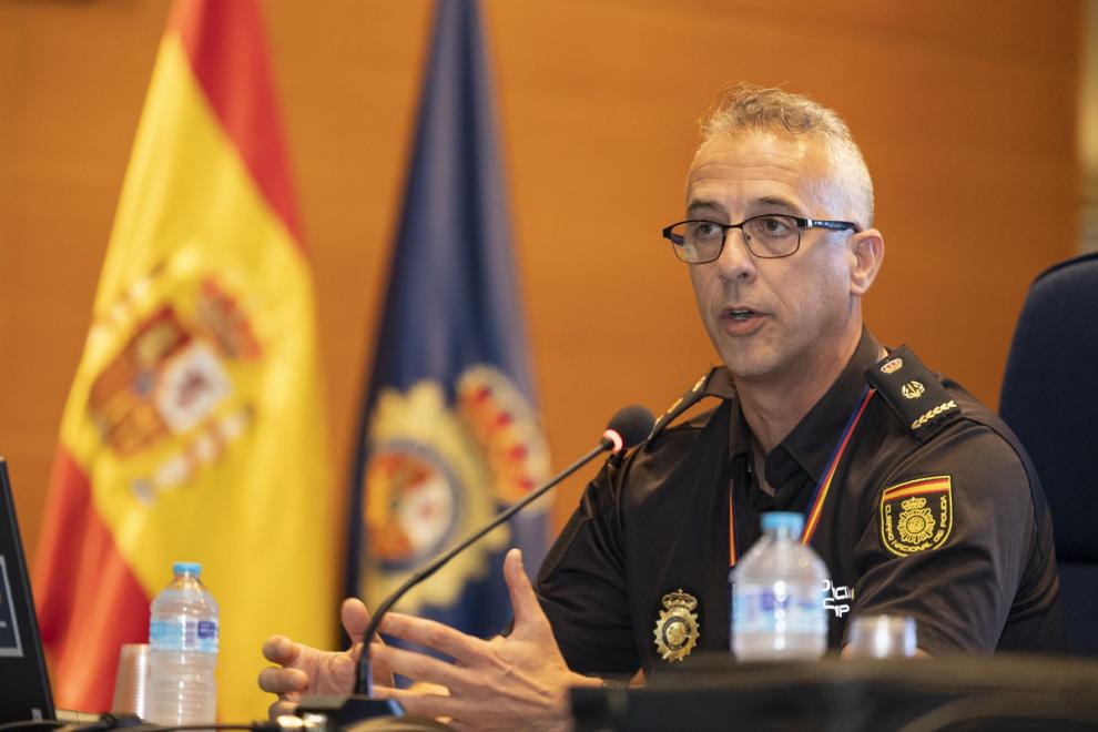  Inspector Jefe Leopoldo Gil presenta el informe de la Operación Salón: Madrid, Aragón y Andalucía, puntos rojos en los atracos a Salones