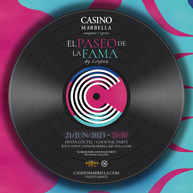 CASINO MARBELLA, “PASEO DE LA FAMA”