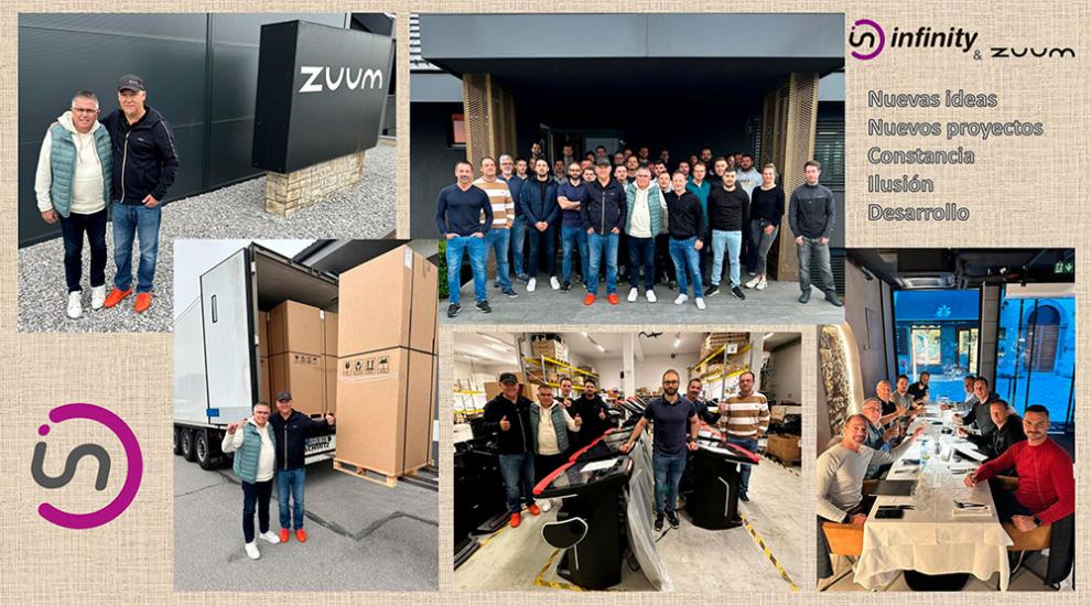INFINITYGAMING ultima nuevos y novedosos proyectos con su visita a las instalaciones de ZUUM en Eslovenia