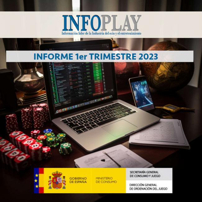 Informe Trimestral DGOJ Mercado Juego Online en España - Trimestre 1 de 2023