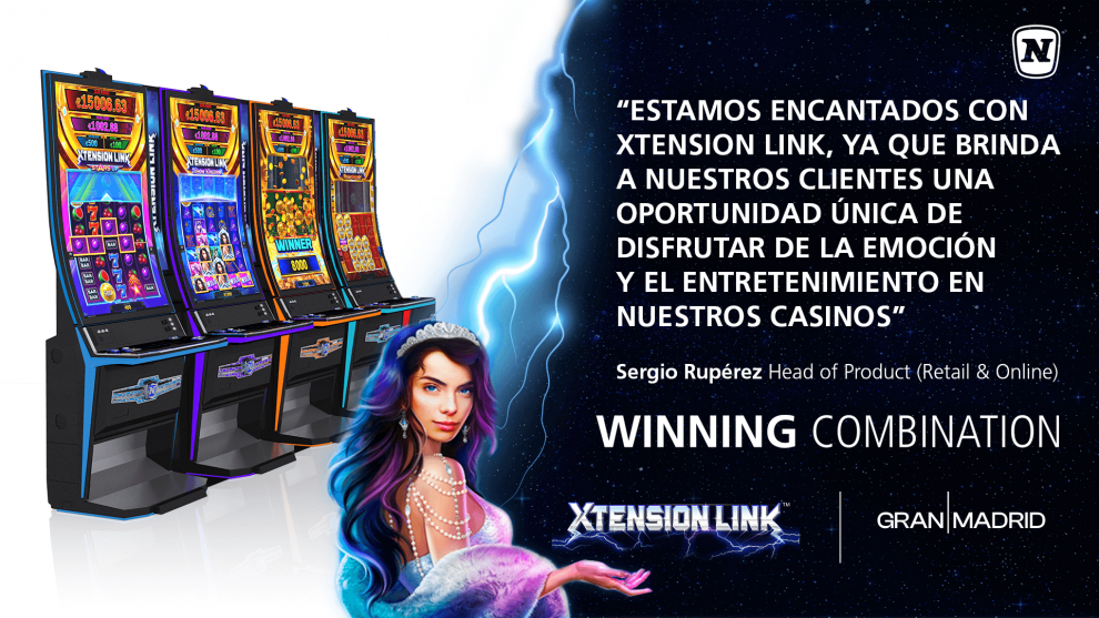 XTENSION LINK, un modelo de éxito de NOVOMATIC SPAIN que llega a Gran Madrid
VÍDEO