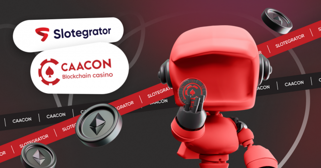   Slotegrator firma un nuevo contrato con Caacon Casino Blockchain