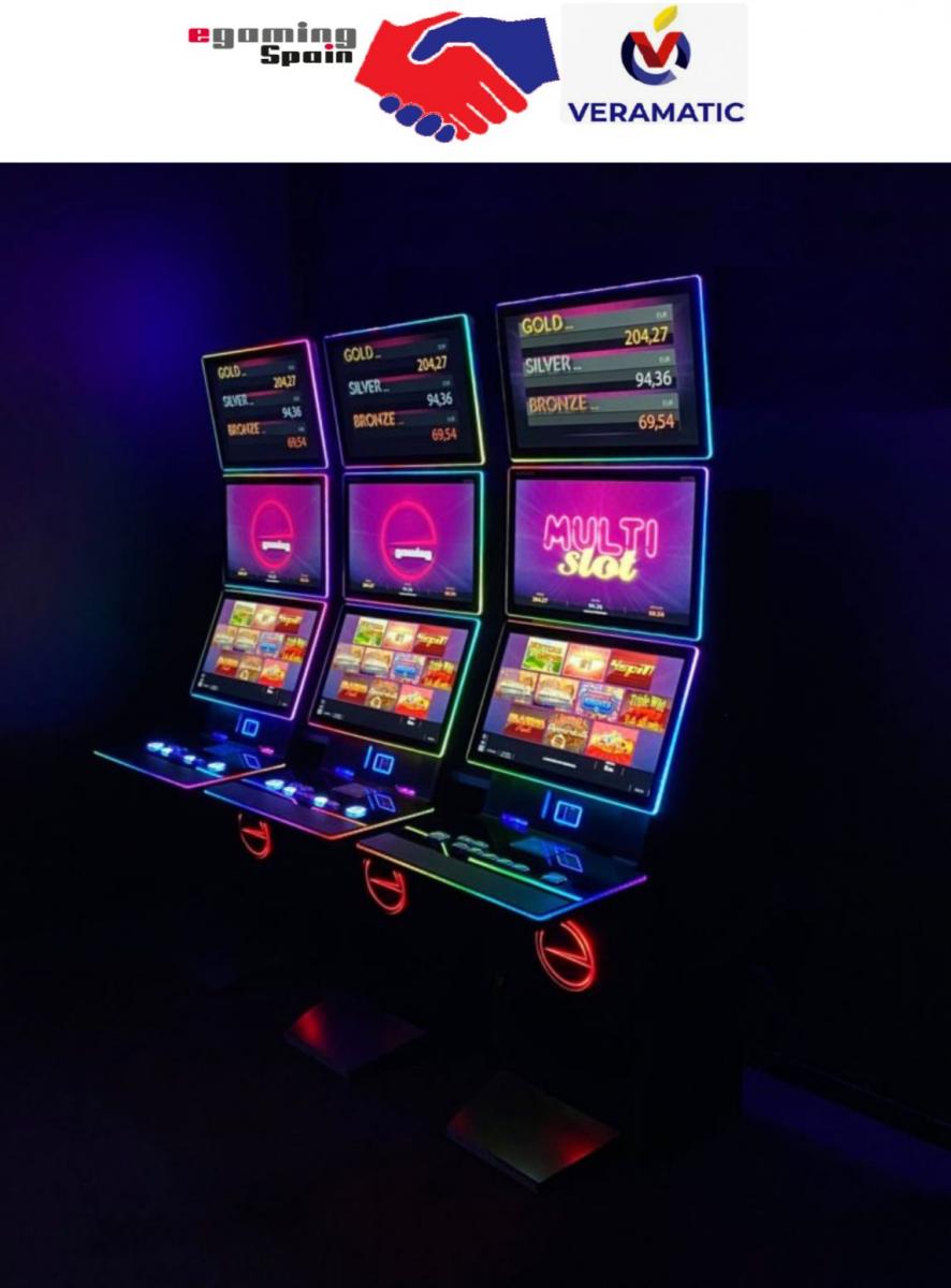 e-gaming, VERAMATIC, E-FLAT, SALONES DE JUEGO