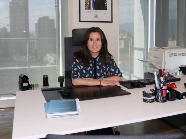  La Superintendenta de Casinos de Juego de Chile (SCJ), Vivien Villagrán