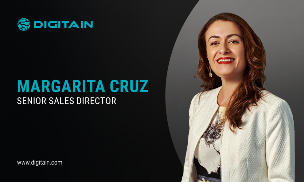 Digitain le da la bienvenida a Margarita Cruz