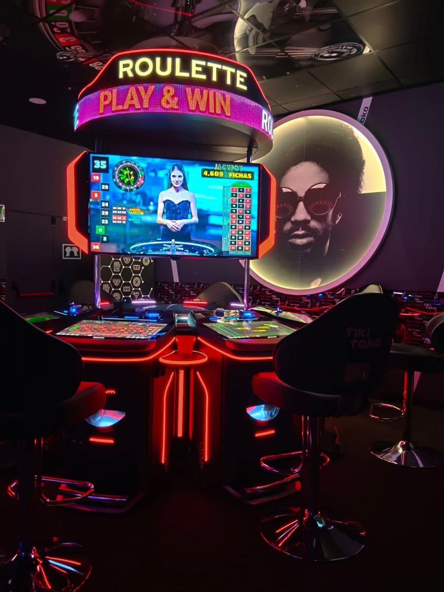 SALONES DE JUEGO, TIKI TAKA, INFINITY GAMING, RULETA