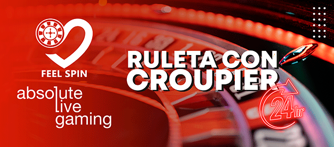 Feelspin lanza la primera ruleta dual con croupier 24 horas en el mercado del juego en