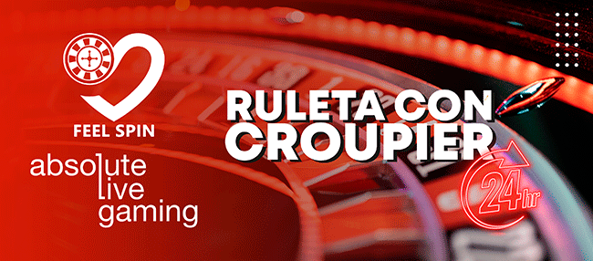 Feelspin lanza la primera ruleta dual con croupier 24 horas en el mercado del juego en vivo en España