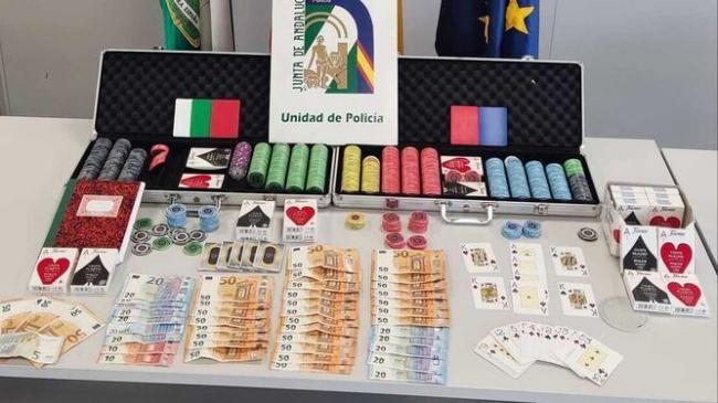 JUEGO ILEGAL, PÓKER, CASINO, SEVILLA, POLICÍA