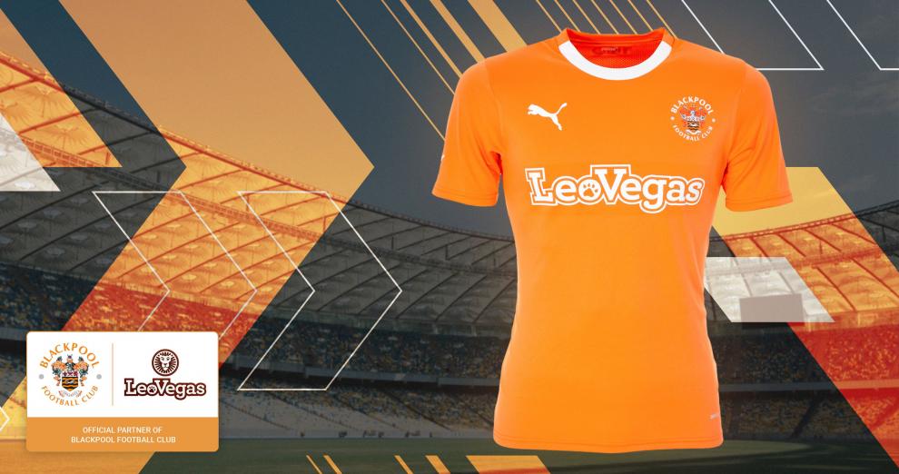 LeoVegas, nuevo patrocinador de la camiseta del Blackpool FC