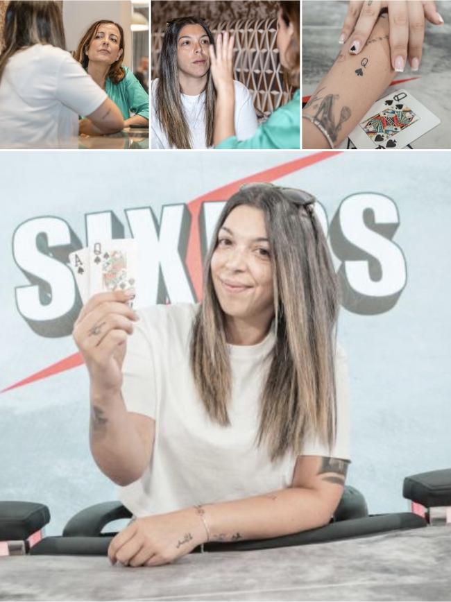 Entrevista a jugadora de poker en las Sportium Sixers Series