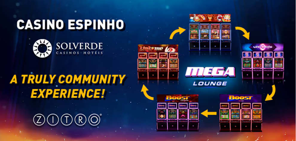 ZITRO ANUNCIA LA LLEGADA DE MEGA LOUNGE AL CASINO ESPINGO EN PORTUGAL DESDE EL 15 DE AGOSTO