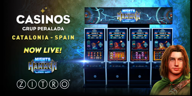 THE CASINOS OF BARCELONA AND TARRAGONA ADD ZITRO’S MIGHTY HAMMER