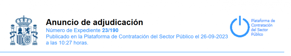 Contrato de 33 Millones de Euros para Promoción de los sorteos de Navidad y El Niño