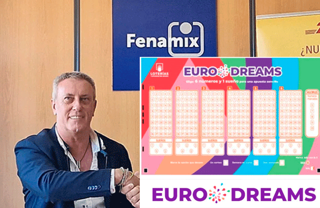El presidente de los vendedores de lotería de los puntos mixtos manifiesta su alegría  porque con el Eurodreams van a conseguir jugadores más jóvenes