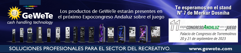 GeWeTe Renews Its Advertising Image in INFOPLAY Ahead of the Torremolinos Expo Congress
