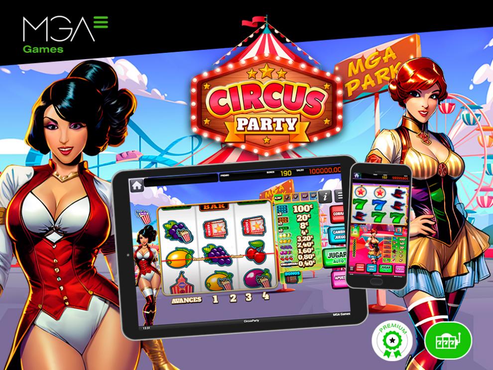 MGA Games lanza otro cañonazo: Circus Party VÍDEO y DESCRIPCIÓN DEL JUEGO