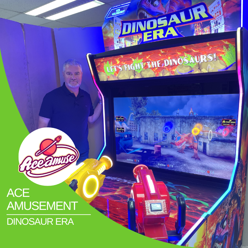 MGA INDUSTRIAL presenta la Dinosaur Era convertible en una máquina Redemption
VÍDEO