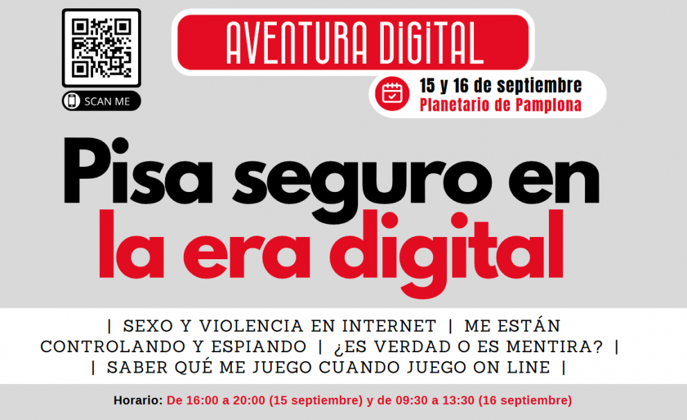 Un taller gratuito del Gobierno de Navarra abordará los riesgos en el Mundo Digital, incluyendo el Juego Online
