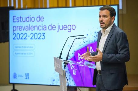 El Ministerio de Consumo presenta las conclusiones de su Estudio de Prevalencia de Juego 2022-2023