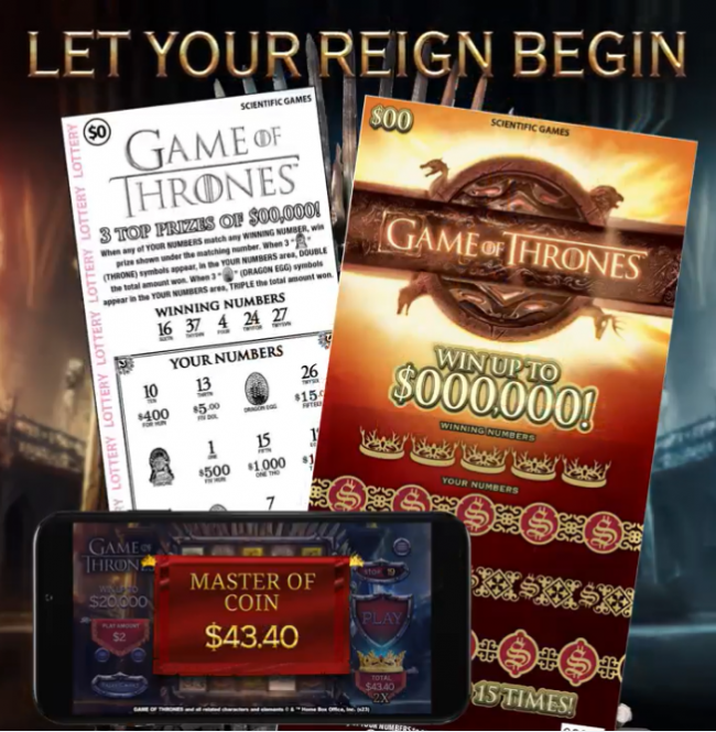 El vídeo de la lotería de JUEGO DE TRONOS de Scientific Games