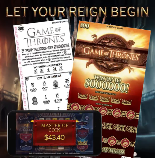 El vídeo de la lotería de JUEGO DE TRONOS de Scientific Games