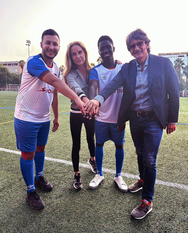 FUNDACIÓN SPORTIUM apoya a FC DARNA en su proyecto por un fútbol INCLUSIVO y COMUNITARIO