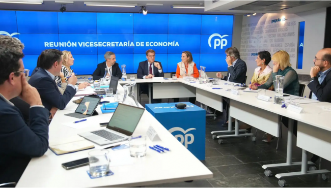 La Consejera de Hacienda de Ceuta, Kissy Chandiramani, participó en la reunión de Consejeros del PP en Madrid