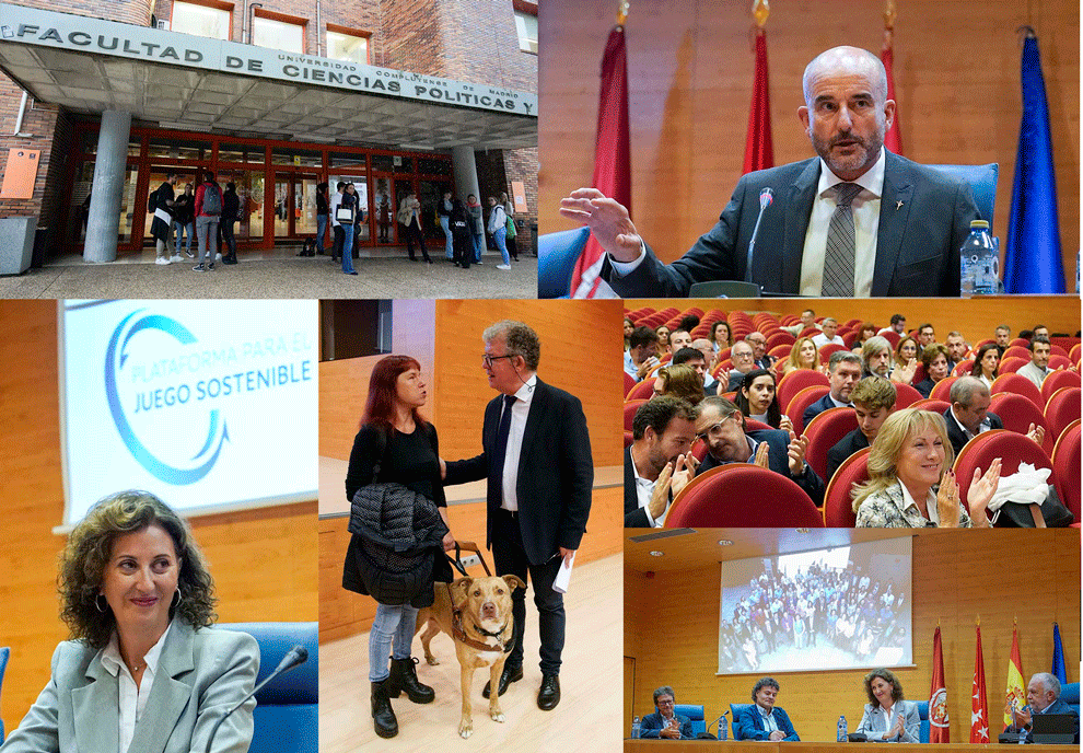 La Universidad Complutense arropa el nuevo impulso del sector del juego privado por la inclusión Socio-Laboral de personas con discapacidad TODAS LAS FOTOS