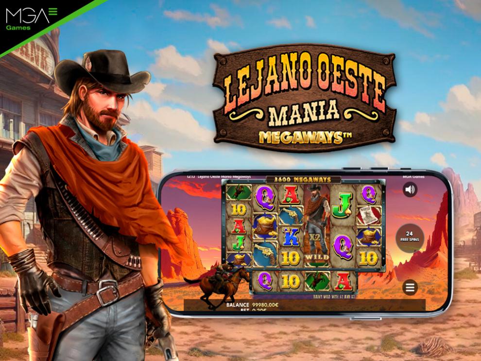 Llega Lejano Oeste Manía, el nuevo "hit" megaways de MGA Games