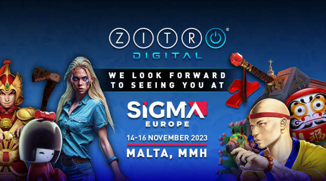 ZITRO DIGITAL TO SHOWCASE INNOVATIVE iGAMING CONTENT AT SiGMA EUROPE IN MALTA