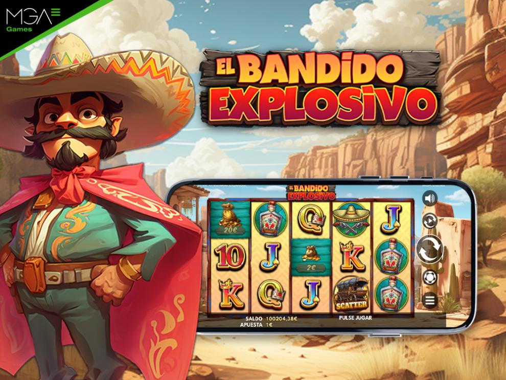 Bandoleros y dinamita con El Bandido Explosivo, el nuevo éxito de MGA Games