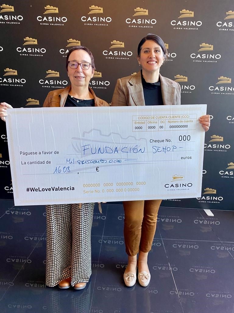 Casino CIRSA Valencia destina su urna solidaria a la investigación del cáncer infantil