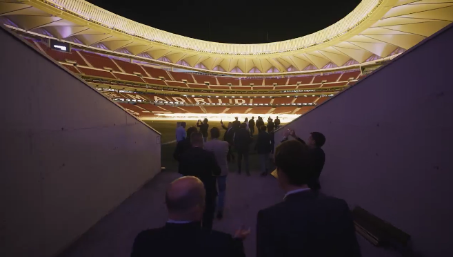 No se pierdan el VÍDEO: Así fue la presentación de Yaass Casino en el Cívitas Metropolitano