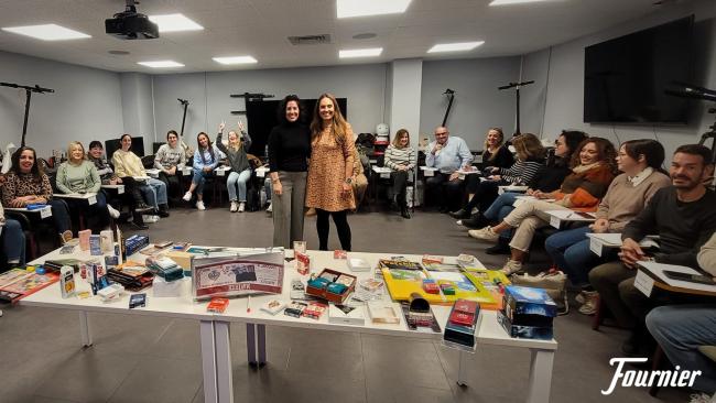 Fournier celebra una jornada de formación en El Corte Inglés de Madrid