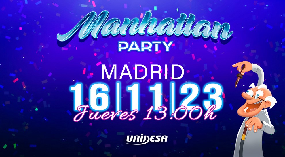UNIDESA, MANHATTAN, CIRSA, MADRID, EL PROFESOR CHIFLADO, HIT THE LINK y FIRE SHOT LINK.