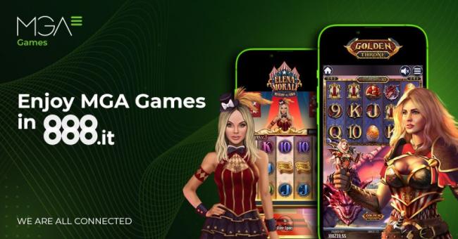 Los italianos ya pueden disfrutar de los juego de MGA Games