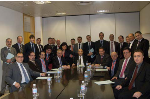 Junta Directiva de ANESAR en 2011