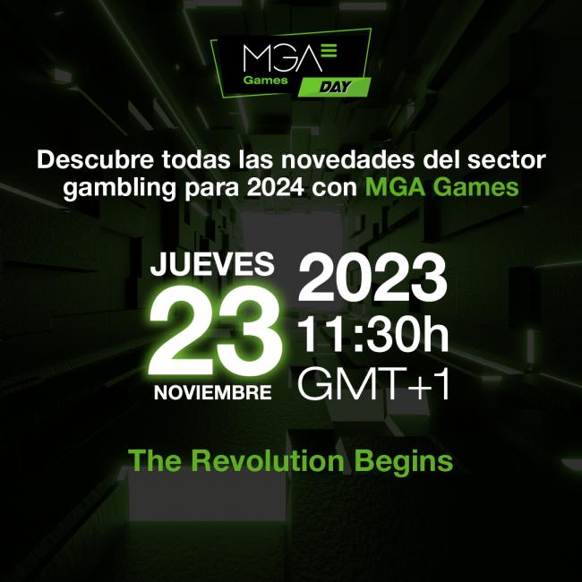 ¡Se desvela la fecha del próximo MGA Games Day!