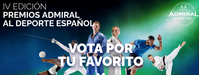 ADMIRAL Salones abre el proceso de votación de la 4ª Edición de los Premios al Deporte Español VÍDEO