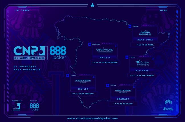 Barcelona se reencuentra con el CNP-888poker en 2024