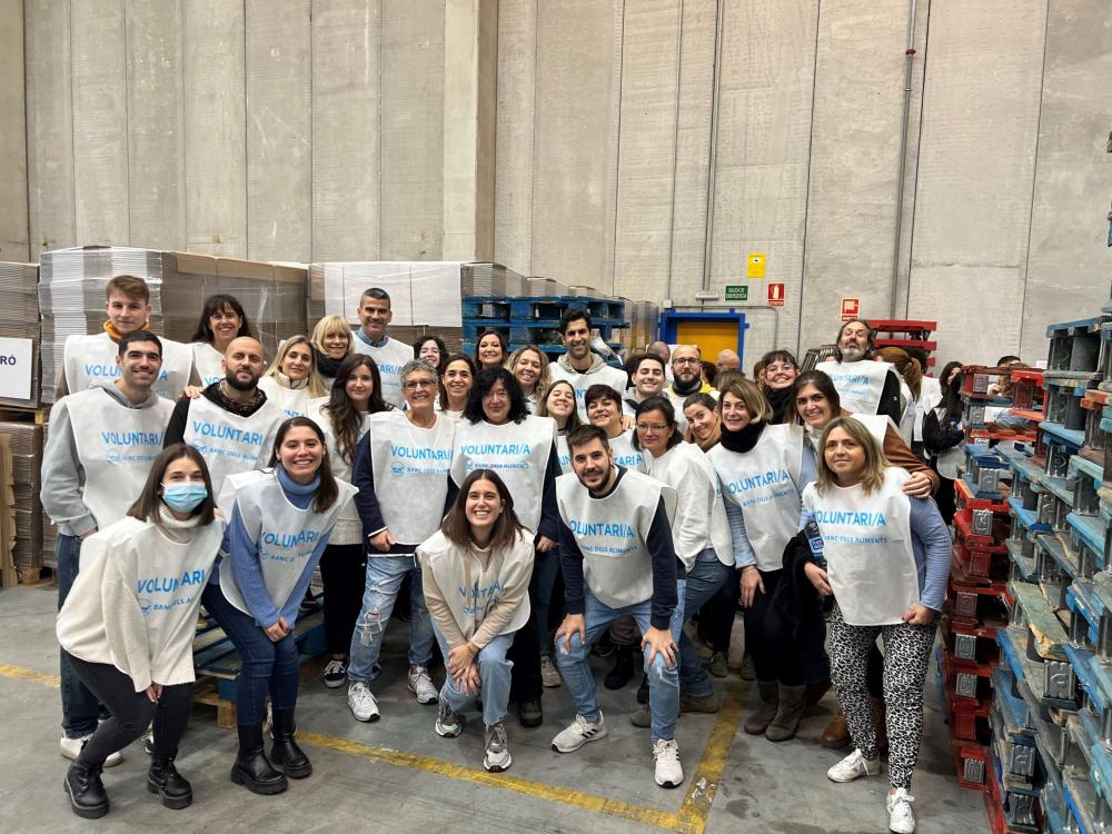 CIRSA Celebra el Día Internacional del Voluntariado con el Fundació Banc dels Aliments de Barcelona
