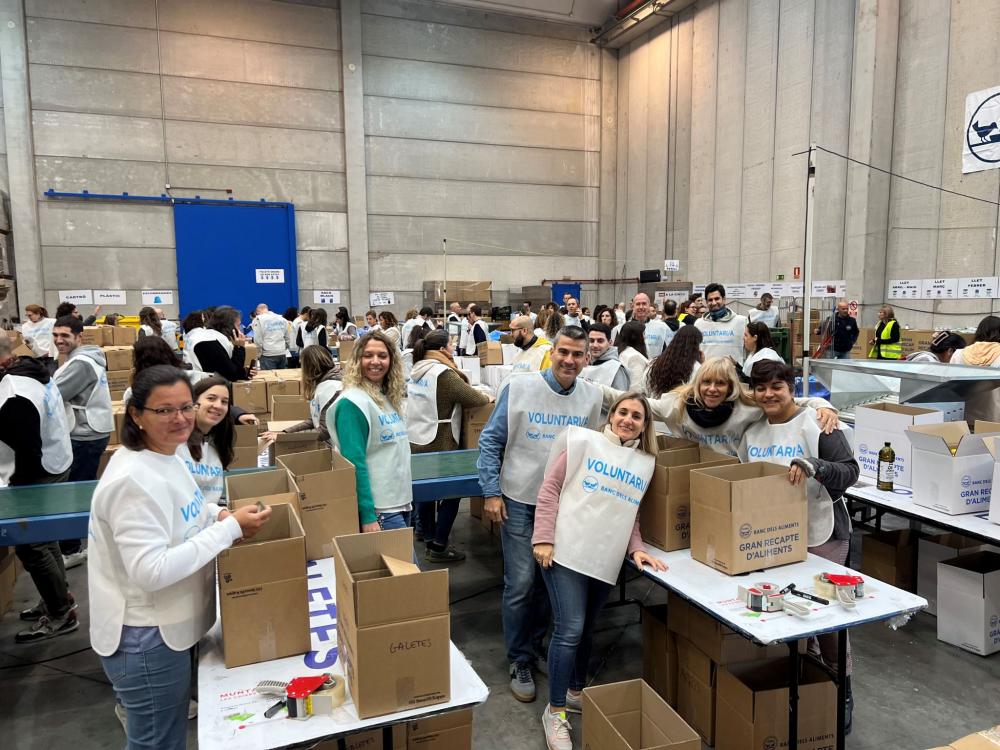 CIRSA Celebra el Día Internacional del Voluntariado con el Fundació Banc dels Aliments de Barcelona
