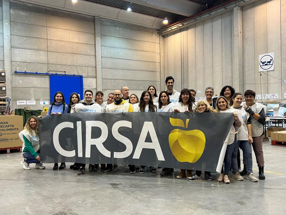 CIRSA Celebra el Día Internacional del Voluntariado con el Fundació Banc dels Aliments de Barcelona