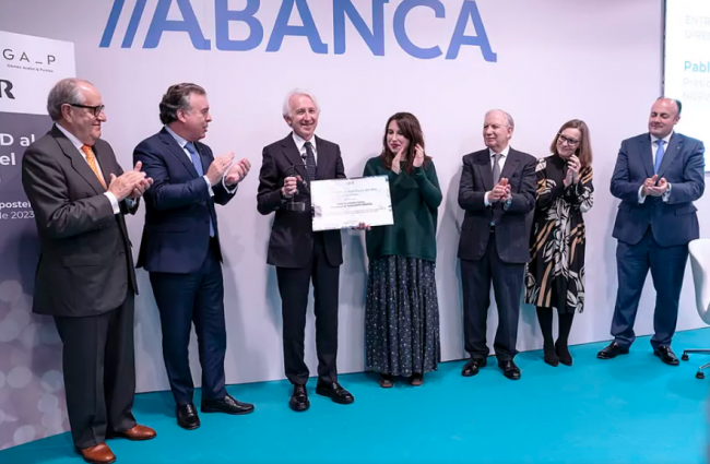 El Presidente de Luckia, José González Fuentes, en la Entrega del Premio Directivo del Año