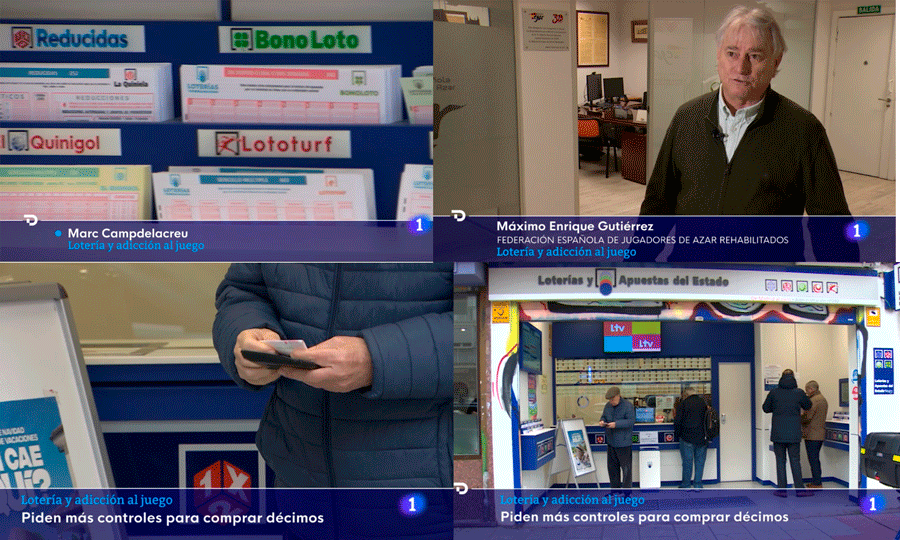 TVE vuelve a incidir en la falta de control en la venta del juego público