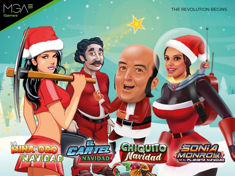 HOY 11 de diciembre MGA GAMES lanza la mágica Navidad