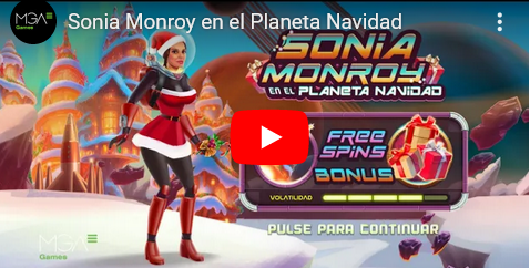 MGA GAMES: Sonia Monroy despega hacia el Planeta Navidad