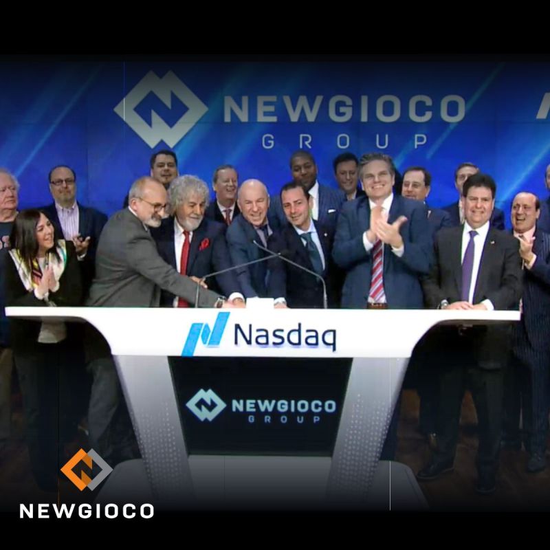 Newgioco ingresa al NASDAQ con el toque de campana en la Bolsa de Nueva York